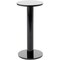 Plymor Black Acrylic Round Barbell Pedestal Display Riser 6.375 inches (Height) x 3 inches (Depth) (3/16 inches thick)